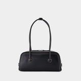 Soft Shoulder Bag Boston Ew - Margesherwood - Leather - Black