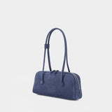 Soft Shoulder Bag Boston Ew - Margesherwood - Leather - Blue