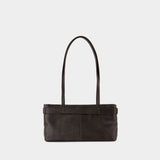Shoulder Brocle Shoulder Bag - Osoi - Leather - Brown