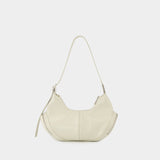 Cargo Shoulder Bag - Osoi - Leather - Cream