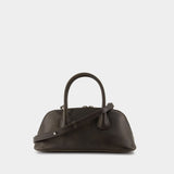 Zip Brocle Mini Shoulder Bag - Osoi - Leather - Brown