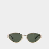 Gg1853s Sunglasses - Gucci - Metal - Gold