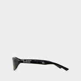 Bb0402s Sunglasses - Balenciaga - Acetate - Black