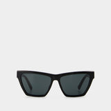 Sl M103 Sunglasses - Saint Laurent - Acetate - Black