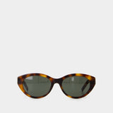 Sl M148 Sunglasses - Saint Laurent - Acetate - Brown