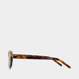 Sl M154 Sunglasses - Saint Laurent - Acetate - Brown