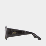 Ch0347s Sunglasses - Chloé - Metal - Brown