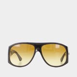 Ch0347s Sunglasses - Chloé - Metal - Brown