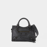 Le City Mini Crossbody - Balenciaga - Leather - Grey