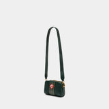 Monogram Shoulder Bag - Casablanca - Leather - Green