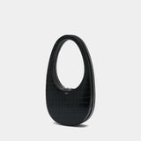 Swipe Handbag - Coperni - Leather - Black