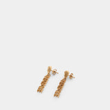 Earrings - Versace - Metal - Gold