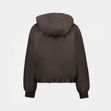 Lohja Insulated Bomber W Jacket W3t1 - RAINS - Synthetic - Brown