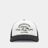 Eagle Trucker Cap - Amiri - Synthetic - Black