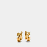 Saint Germain Earrings - Balenciaga - Metal - Gold