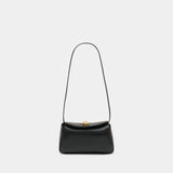 Mini Carrousel Shoulder Bag - AMI Paris - Leather - Black