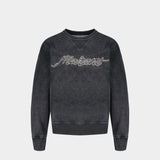 Rise Sweatshirt - Isabel Marant - Cotton - Black