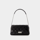 Siren Medium Flap Shoulder Bag - Alexander Wang - Leather - Black