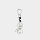 Orb Medallion Keychain - Vivienne Westwood - Metal - Silver