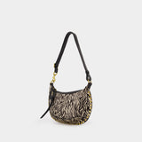Oskan Moon Shoulder Bag - Isabel Marant - Leather - Black