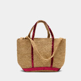 S Shopper Bag - Vanessa Bruno - Raffia - Multicolor