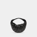 Mini Fortune Croissant Bi Galva Bag - Lemaire - Leather - Dark Brown