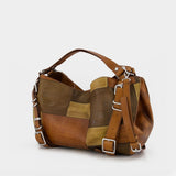 D-One Top handle M Shopper Bag - DIESEL - Leather - Brown