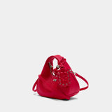 Hobo Mini Purse - Ganni - Synthetic - Red