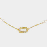 Mop Chain Necklace - Marc Jacobs - Metal - Gold