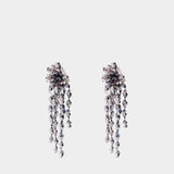 Clip-on earrings - Isabel Marant - Metal - Silver-tone