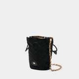 Ls Horseshoe Mini Shopper Bag - Burberry - Synthetic - Black