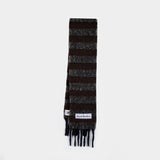 Scarf Fn Ux Scar000407 - Acne Studios - Wool - Black