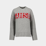 Sakeiku jumper - Samsoe Samsoe - Wool - Grey