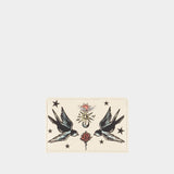 Zv Pass Tattoo Card Holder - Zadig & Voltaire - Leather - Ivory