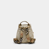 Ll Mini Backpack - Burberry - Synthetic - White