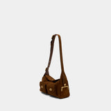The Originals Turnlock Haversack Shoulder Bag - Coach - Leather - Brown