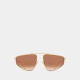 Bv1466s Sunglasses - Bottega Veneta - Metal - Gold