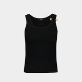 Logo T Shirt - Versace - Cotton - Black