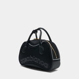 Bowling Mini Purse - Casablanca - Leather - Black