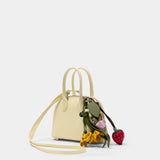 Lizard Toast Mini Bag - SELF PORTRAIT - Leather - Yellow