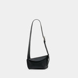 T-Bar Sling Crossbody - Alexander McQueen - Leather - Black