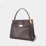 Lee Radziwill Small Double Purse - Tory Burch - Leather - Brown