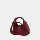 Hobo Mini Grained - Ganni - Synthetic - Red