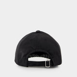 Moire Cap - Marine Serre - Synthetic - Black