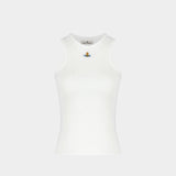 90s Vest - Vivienne Westwood - Cotton - White