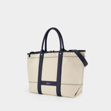 Reversible Large Shopper Bag - Kenzo - Cotton - Blue