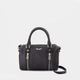 Xs Sunny Studs Bag - Zadig & Voltaire - Leather - Black