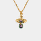 Aleksa Necklace - Vivienne Westwood - Metal - Gold