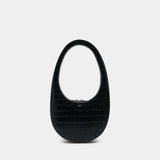 Swipe Handbag - Coperni - Leather - Black