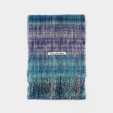 Scarf - Acne Studios - Wool - Blue